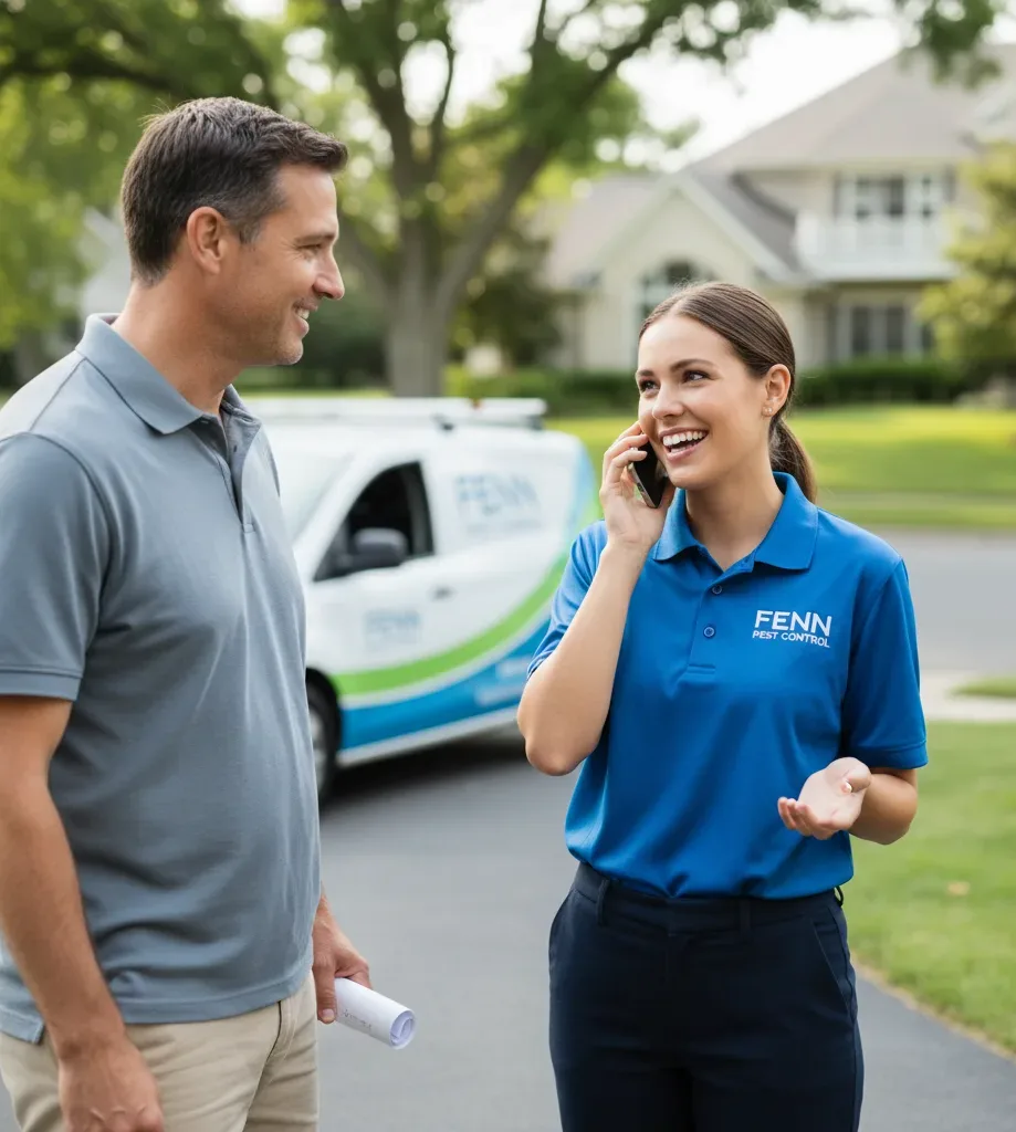 Fenn Pest Control customer support in River Falls